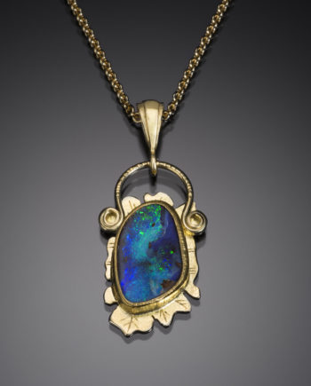 Boulder Opal Pendant | Tracy Johnson Fine Jewelry